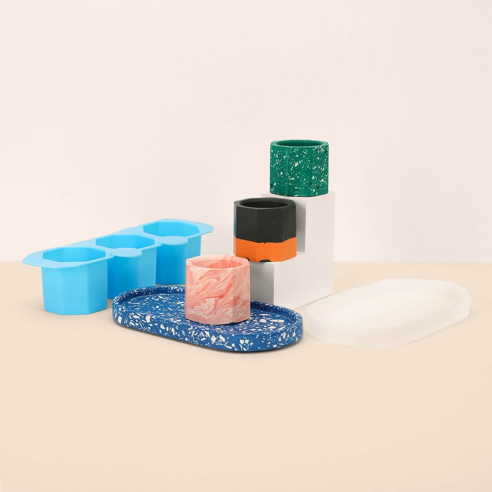 Tealights & Tray Mould Set