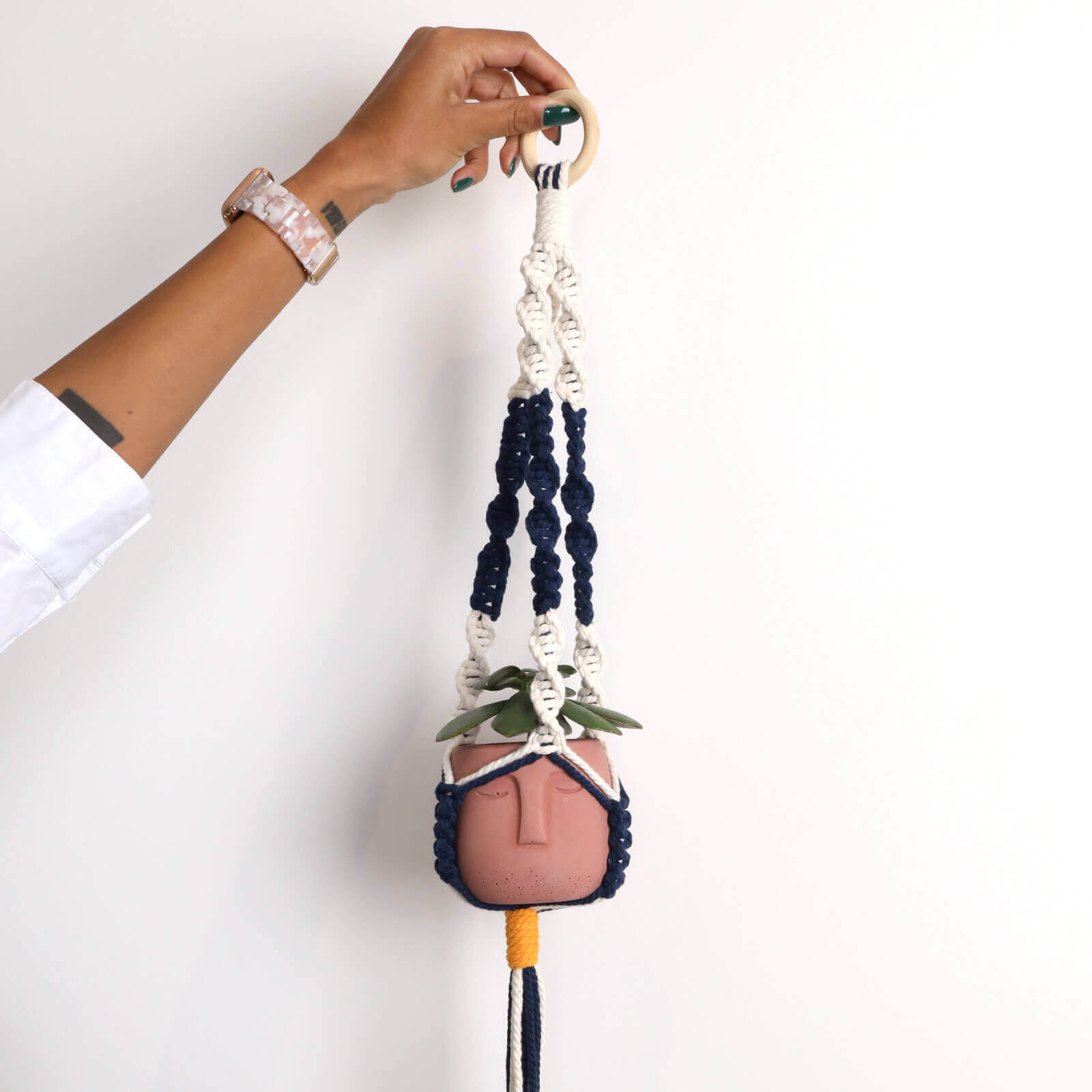 Macrame Plant Hanger Project